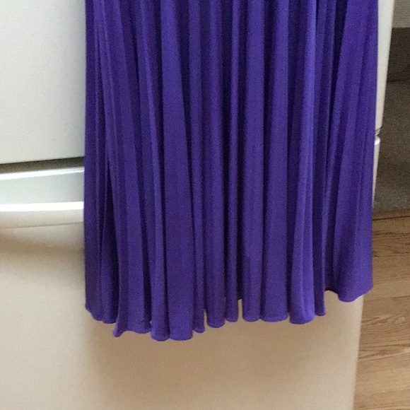 Purple dress size 14. NWOT - Picture 8 of 9
